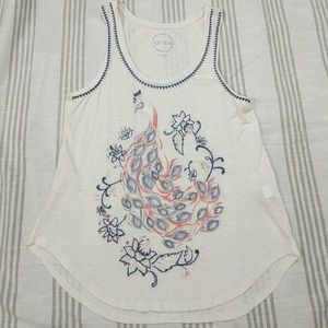 Lucky Brand Peacock Tank